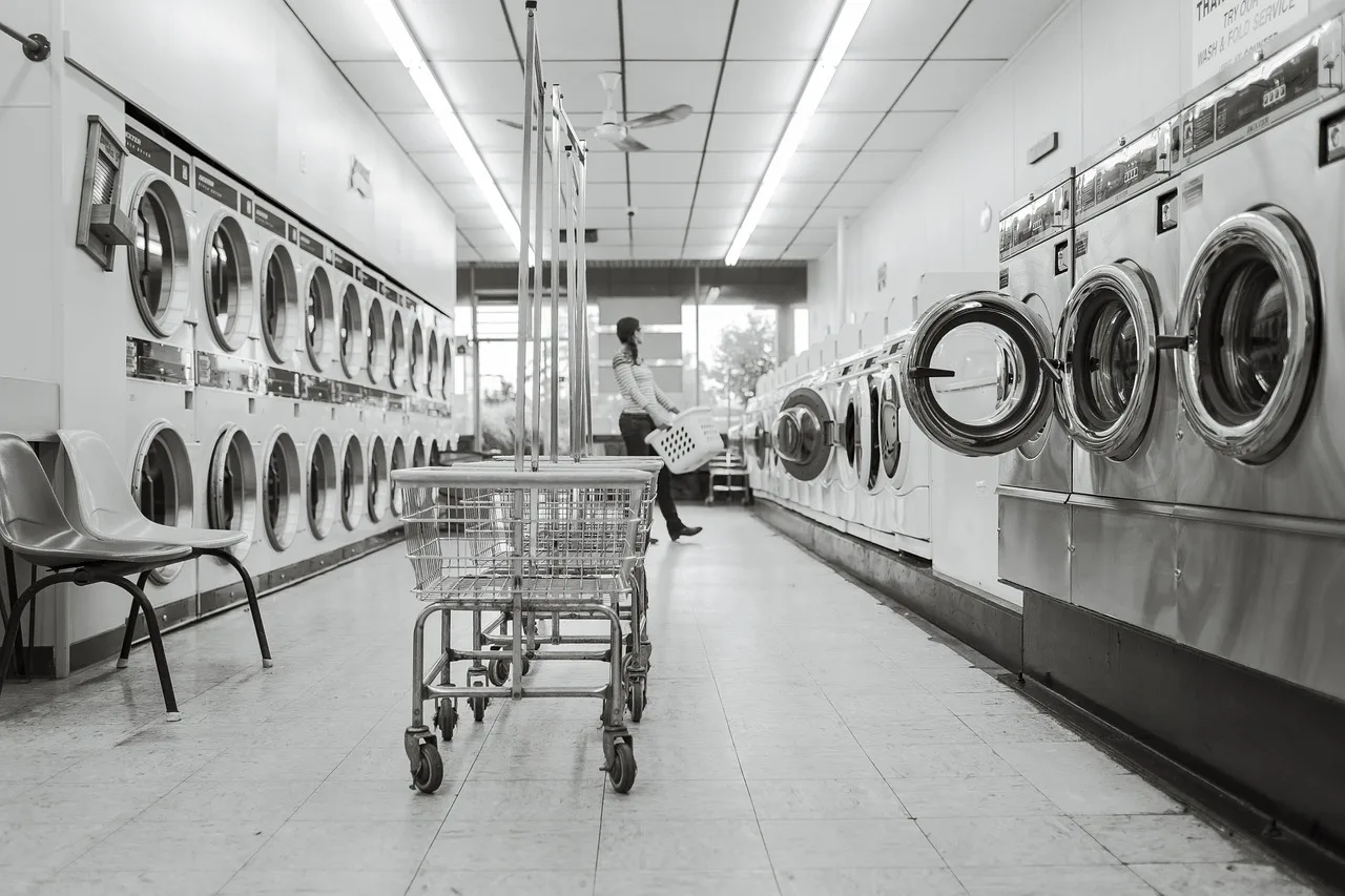 laundry saloon, laundry, person, washing machines, clean, wash, housework, washer, clothes, domestic, laundromat, dryers, carts, baskets, laundry, laundry, laundry, laundry, laundry, laundromat. Appliance Repair Certification by State: Which Board to Apply To