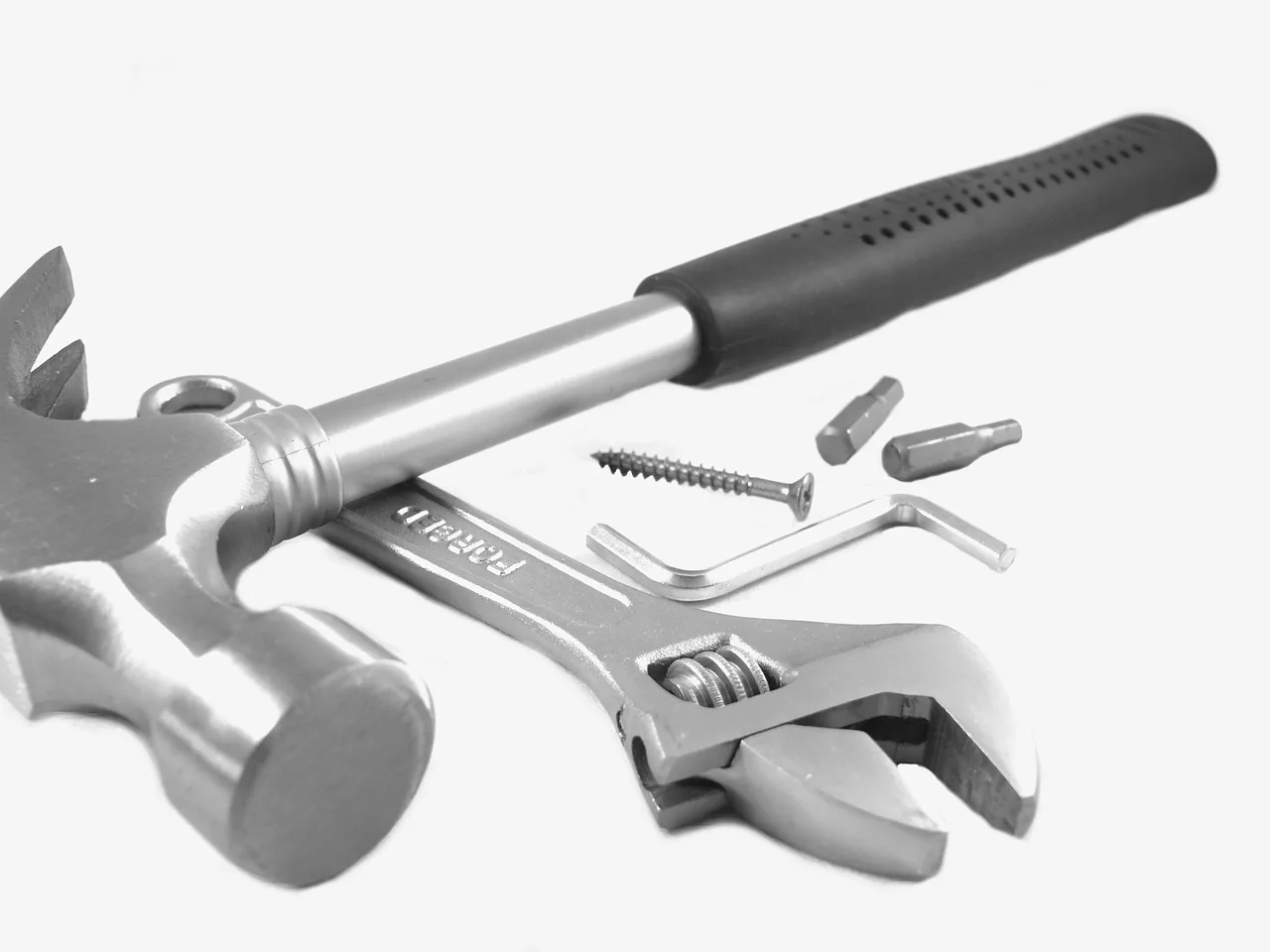 tools, hammer, wrench, screw, nails, nut, kit, spanner, fix, objects, work, job, construction, isolated, tools, tools, tools, tools, tools, hammer, construction, construction. What a new appliance repair business owner needs to buy: the equipment list